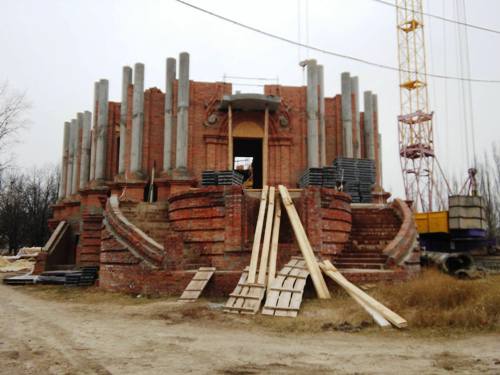 Триває будівництво кафедрального собору Харківського Екзархату УГКЦ.(ФОТО)